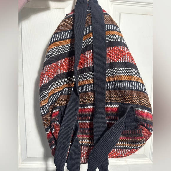 Colorful Striped Backpack - Picture 2 of 2